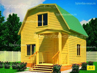 Каркасный дом 5х5.