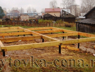 Вязка винтовых свай.