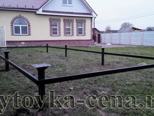 Свая винтовая из стенда под дом.