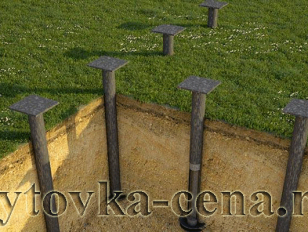 Винтовые сваи.